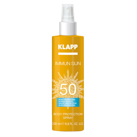 СОЛНЦЕЗАЩИТНЫЙ СПРЕЙ ДЛЯ ТЕЛА «ИММУН SPF 50»