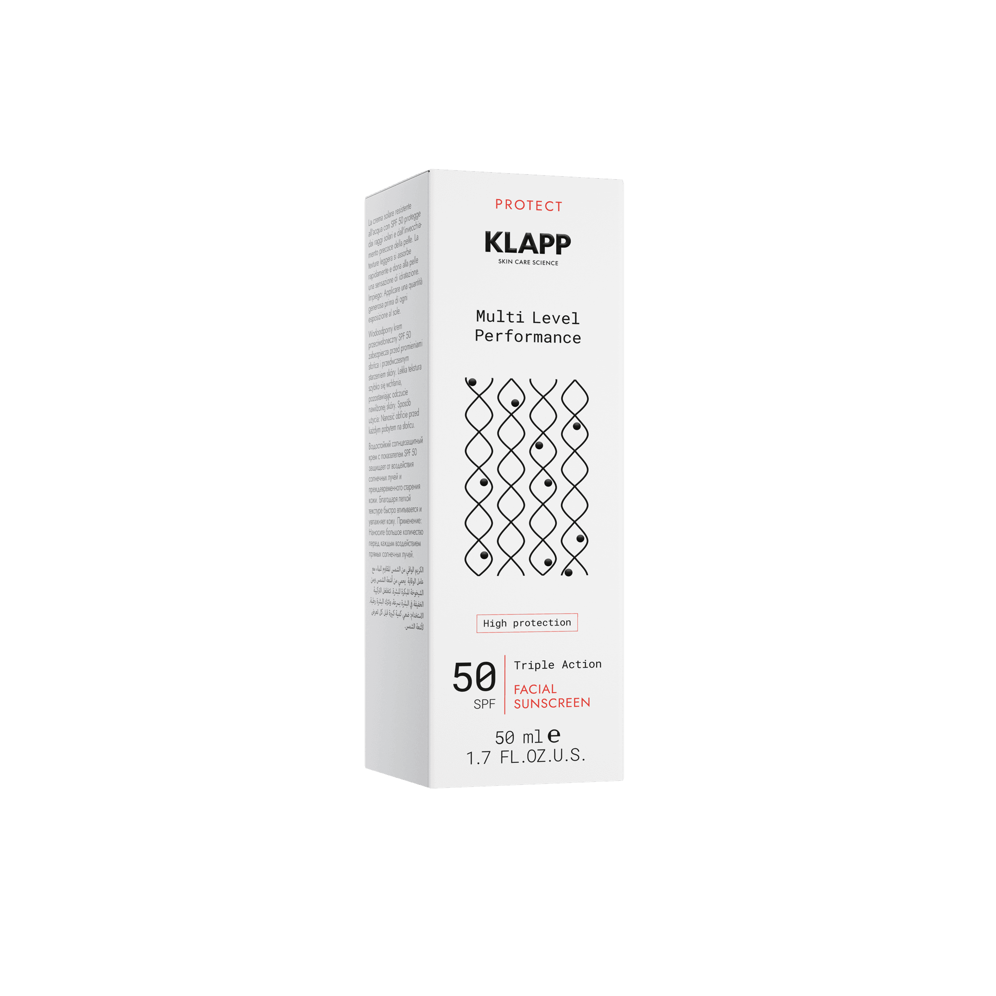 СОНЦЕЗАХИСНИЙ КРЕМ SPF 50 ДЛЯ ОБЛИЧЧЯ упаковка
