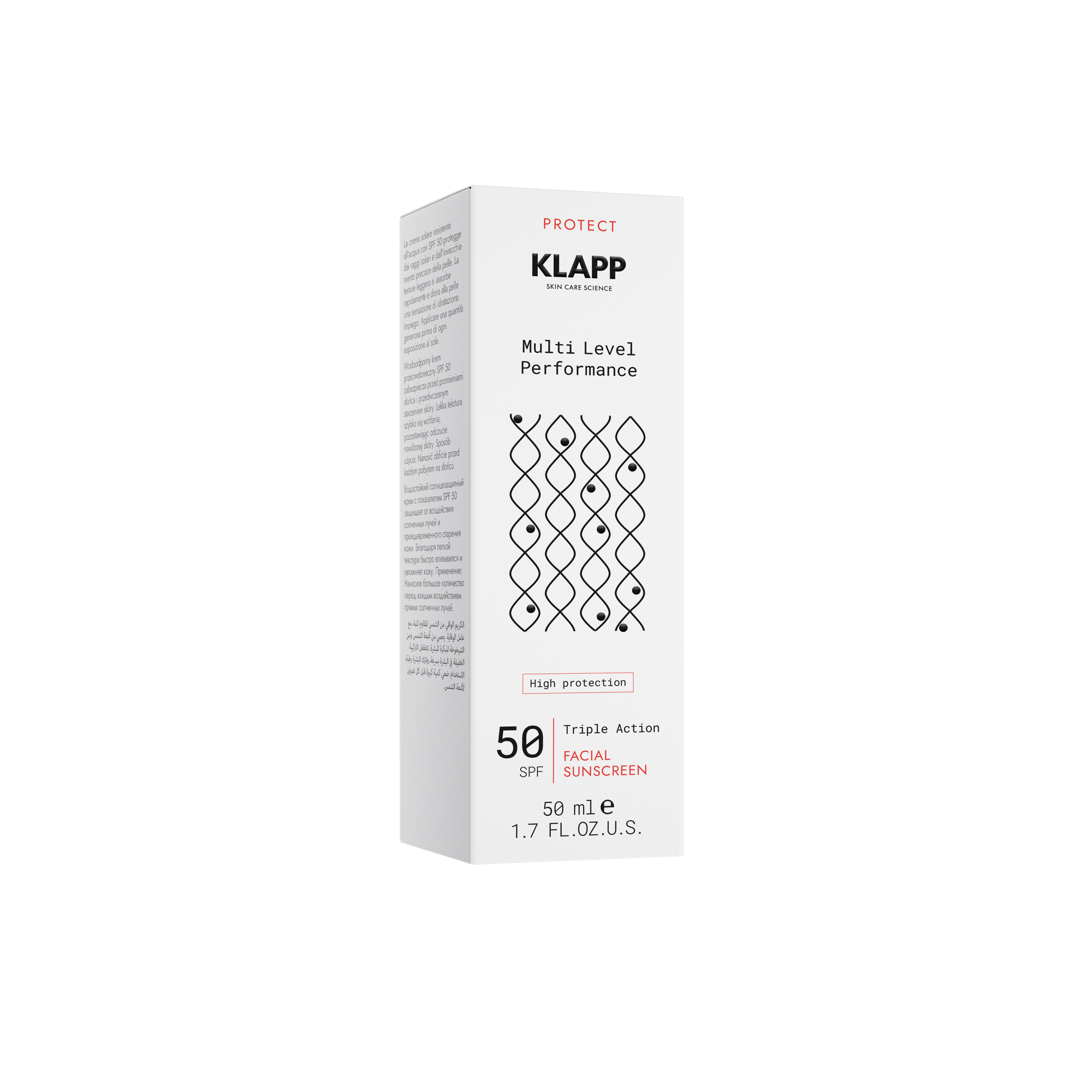 СОНЦЕЗАХИСНИЙ КРЕМ SPF 50 ДЛЯ ОБЛИЧЧЯ упаковка